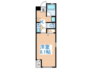 フォレストハイム河原町の物件間取画像